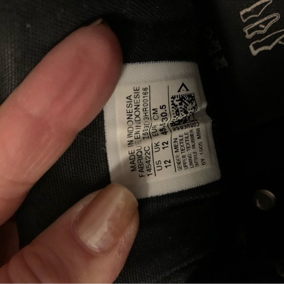 CONVERSE All Star Black Sneakers Mid top men’s Shoes size 12 - Picture 5 of 8